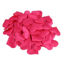 Día de San ValentínPétalos de corazones Satin - confeti - bodas / mesas / camas / Decoración de San Valentín - 100 piezas - 35mm