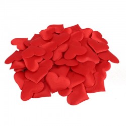 Día de San ValentínPétalos de corazones Satin - confeti - bodas / mesas / camas / Decoración de San Valentín - 100 piezas - 35mm