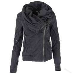 Chaquetasestilo gótico retro - chaqueta caliente corta - con cremallera