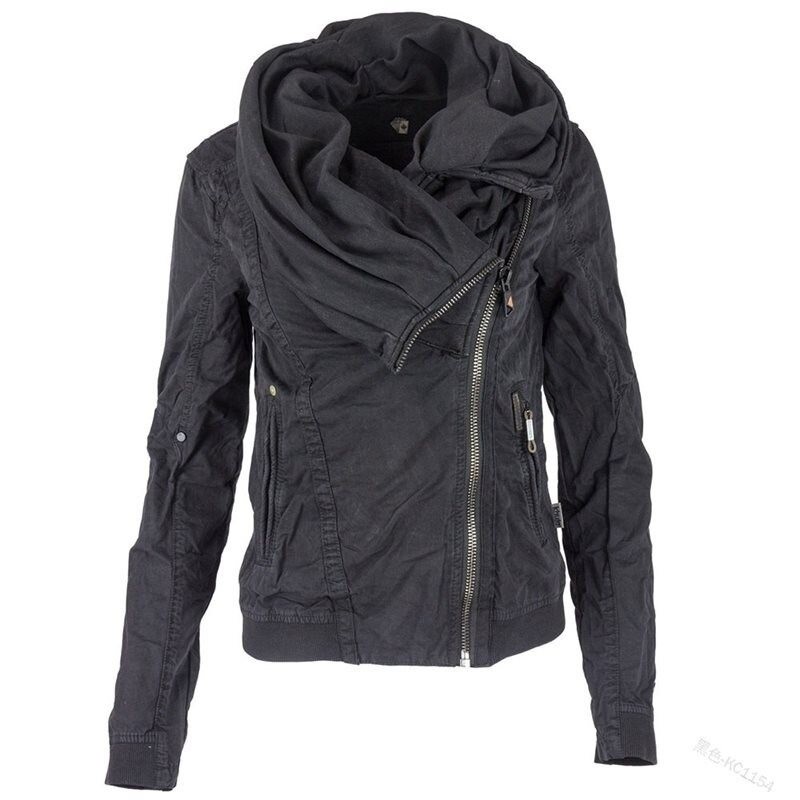 Chaquetasestilo gótico retro - chaqueta caliente corta - con cremallera