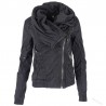 Chaquetasestilo gótico retro - chaqueta caliente corta - con cremallera