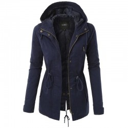ChaquetasChaqueta con capucha caliente - larga - con cremallera
