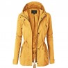 ChaquetasChaqueta con capucha caliente - larga - con cremallera