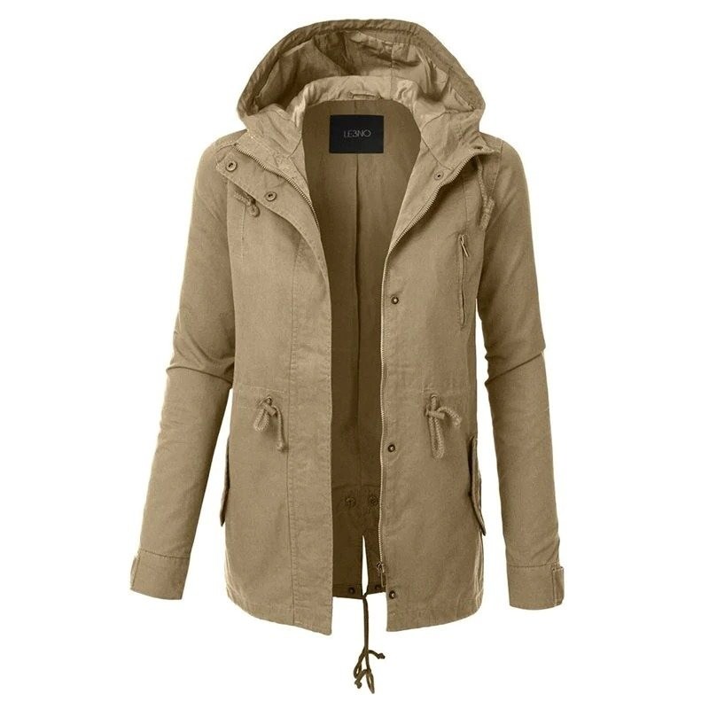 ChaquetasChaqueta con capucha caliente - larga - con cremallera