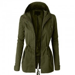 ChaquetasChaqueta con capucha caliente - larga - con cremallera