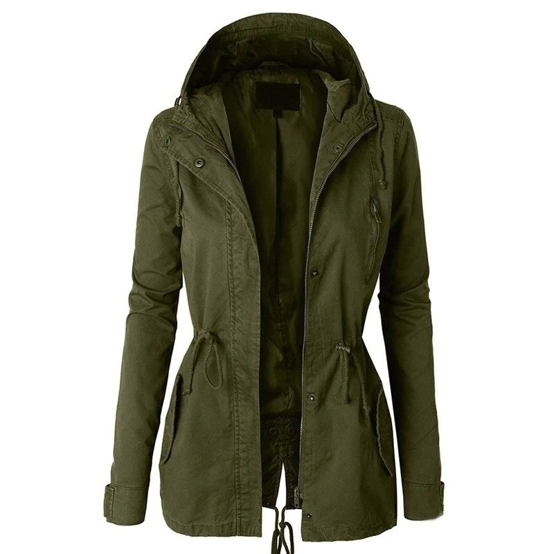 ChaquetasChaqueta con capucha caliente - larga - con cremallera