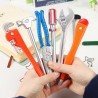 Bolígrafos & lápices?Bolígrafo moldeado por herramientas - martillo - cuchillo de utilidad - 6 piezas