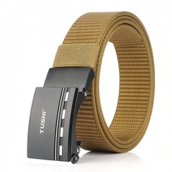 CinturónCinturón de nylon militar con hebilla de metal