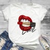 Blusas y camisasLabios rojos - bala - Amor - camiseta impresa