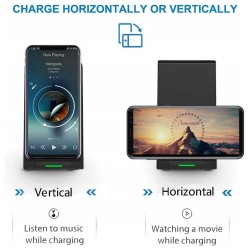 10W / 15W - wireless charger - fast charging - stand for iPhone / SamsungChargers