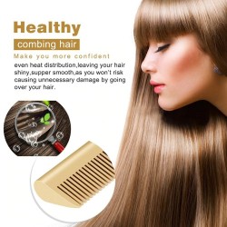 Planchas para el pelo2 en 1 - cabello multifunción enderezamiento / curador / peine - cabello húmedo / seco