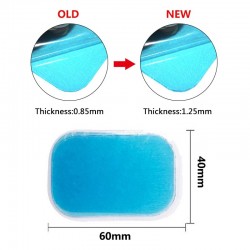 FitnessPegatinas abdominales de Hydrogel - remiendos de repuesto para correas de adelgazamiento / masaje - 50 piezas