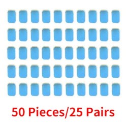 Hydrogel abdominal stickers - replacement patches for slimming / massage belts - 50 piecesFitness