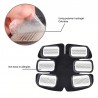 FitnessPegatinas abdominales de Hydrogel - remiendos de repuesto para correas de adelgazamiento / masaje - 50 piezas