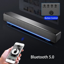 Altavoz BluetoothSoundbar - altavoz inalámbrico - con subwoofer - Bluetooth 5.0 - TV - ordenador portátil - PC