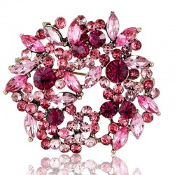 BrochesFlores de cristal - broche