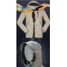 ChaquetasUSB - calentada chaqueta térmica con capucha / cremalleras - impermeable