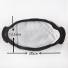 Mouth / face protective mask - reusable - cotton - printed face - 1 - 7 piecesMouth masks