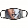 Mouth / face protective mask - reusable - cotton - printed face - 1 - 7 piecesMouth masks