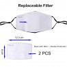 Protective mouth / face mask - PM2.5 filters - reusable - playing cards acesMouth masks