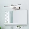 Apliquesluz espejo baño moderno con interruptor - lámpara LED - acero inoxidable - impermeable - 220V - 7W - 9W