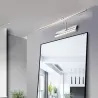 Apliquesluz espejo baño moderno con interruptor - lámpara LED - acero inoxidable - impermeable - 220V - 7W - 9W