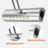 Apliquesluz espejo baño moderno con interruptor - lámpara LED - acero inoxidable - impermeable - 220V - 7W - 9W