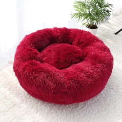 CuidadoCómoda cama blanda para perros / gatos - cojín redondo