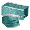 Mascarillas bucalesMascarilla protectora bucal / facial - antibacteriana - desechable - verde - 10-100 piezas