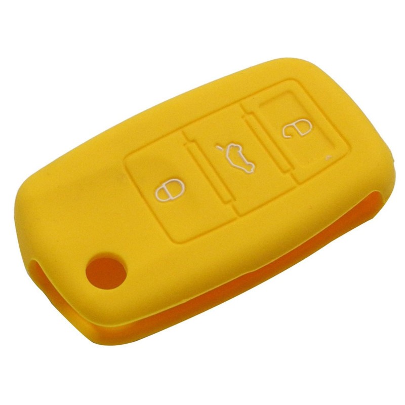 LlavesFunda de silicona para llave de coche - Volkswagen Golf Bora Jetta POLO Passat - Skoda Superb Octavia Fabia - Seat Ibiz... LlavesFunda de silicona para llave de coche - Volkswagen Golf Bora Jetta POLO Passat - Skoda Superb Octavia Fabia - Seat Ibiz...