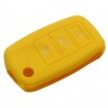 LlavesFunda de silicona para llave de coche - Volkswagen Golf Bora Jetta POLO Passat - Skoda Superb Octavia Fabia - Seat Ibiz...