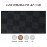 POLO - vintage leather backpack - plaid designBags