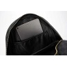 POLO - vintage leather backpack - plaid designBags