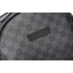 POLO - vintage leather backpack - plaid designBags