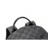 POLO - vintage leather backpack - plaid designBags