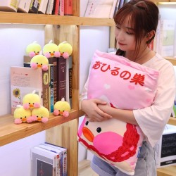AlmohadasCute duck pillow with duck plush balls - 8pcs