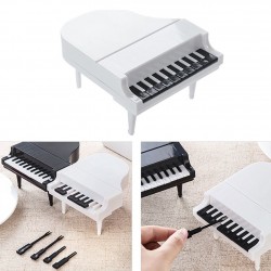 CubiertosTenedores para frutas / snacks en forma de piano - palillos - 9 piezas