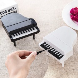 CubiertosTenedores para frutas / snacks en forma de piano - palillos - 9 piezas