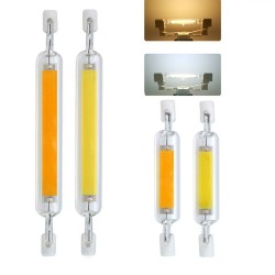 BombillaGlass tube COB R7S LED bulb - 6W - 12W - 20W - 10pcs