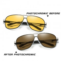 Polarized photochromic sunglasses - day / night driving - UV400Sunglasses