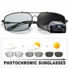 Photochromic metal sunglasses - polarized - day / night driving - UV 400Sunglasses
