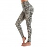 FitnessLeopard print yoga pants for women - sweat-absorbent
