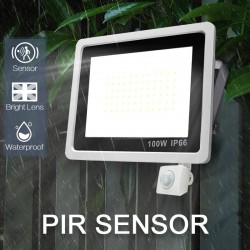 LED floodlight - outdoor reflector - PIR motion sensor - waterproof - 10W - 20W - 30W - 50W - 100WFloodlights