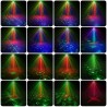 Iluminación de escenarios y eventosMini RGB LED disco party light - laser projector - USB rechargeable