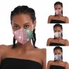Mascarillas bucalesFace / mouth protective mask - reusable - dustproof - with glitter design