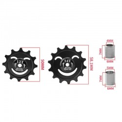 ReparaciónBike rear derailleur - ceramic bearing - road bike - 12T - 14T