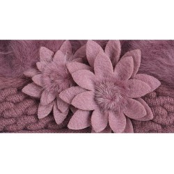 Sombreros & gorrasBeret hat - women - fur - with flower design