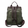 MochilasLeather backpack for women - anti-theft