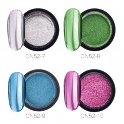 Esmalte de uñasChrome nail powder - eye shadow sticks - 16 jars