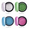 Esmalte de uñasChrome nail powder - eye shadow sticks - 16 jars